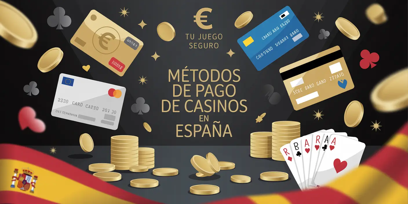 Métodos de pago en casinos online en España